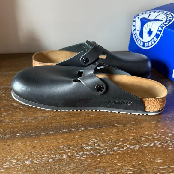 Birkenstock Black Leather Loafers - Picture 7 of 10